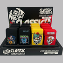 LIGHTER BLUE TORCH FLIP TOP