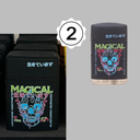 LIGHTER BLUE TORCH FLIP TOP