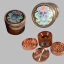 GRINDER SPINNING TOP W/PICTURE