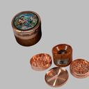 GRINDER SPINNING TOP W/PICTURE