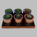 GRINDER SPINNING TOP W/PICTURE