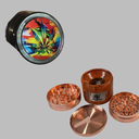 GRINDER SPINNING TOP W/PICTURE