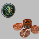 GRINDER SPINNING TOP W/PICTURE