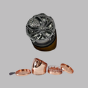 GRINDER TUFF SHREDDER LED