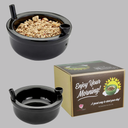 PIPE BLACK CEREAL MUG BOWL