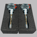 MIX COLORS PIPE ALEAF WIGWAG